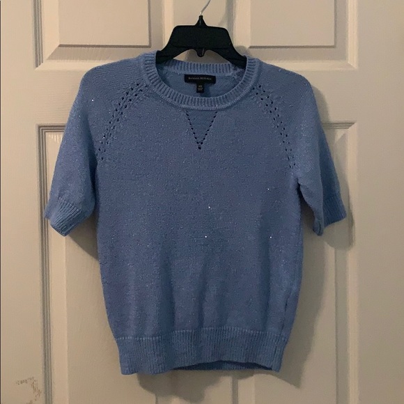 Banana Republic Sweaters - Banana Republic Blue Sparkling Sweater